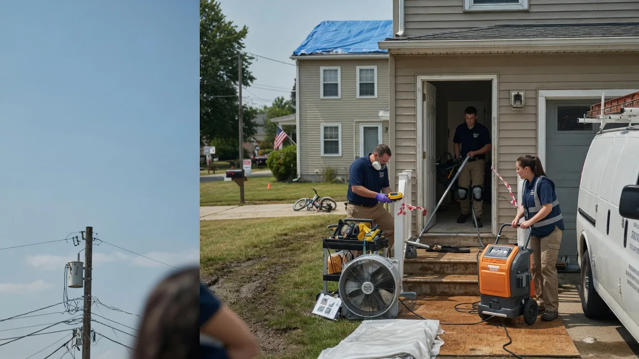 Water Damage Repair in Prosperity, PA near me